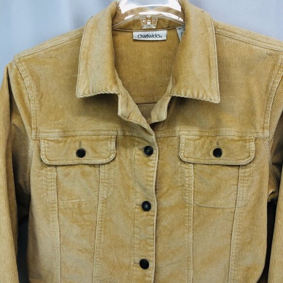Charter Club Women's Plus Size 16 Corduroy Blazer Jacket Golden Yellow - Picture 4 of 11